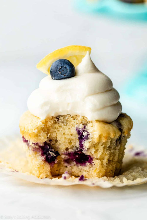 Lemon Blueberry Cupcakes